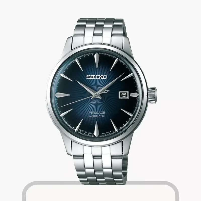 Seiko Men's  Presage Cocktail Time Blue Dial Watch | SRPB41J1